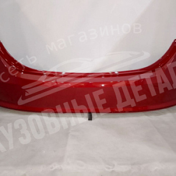Бампер задний Hyundai Solaris (2020) R4R Fiery red Красный